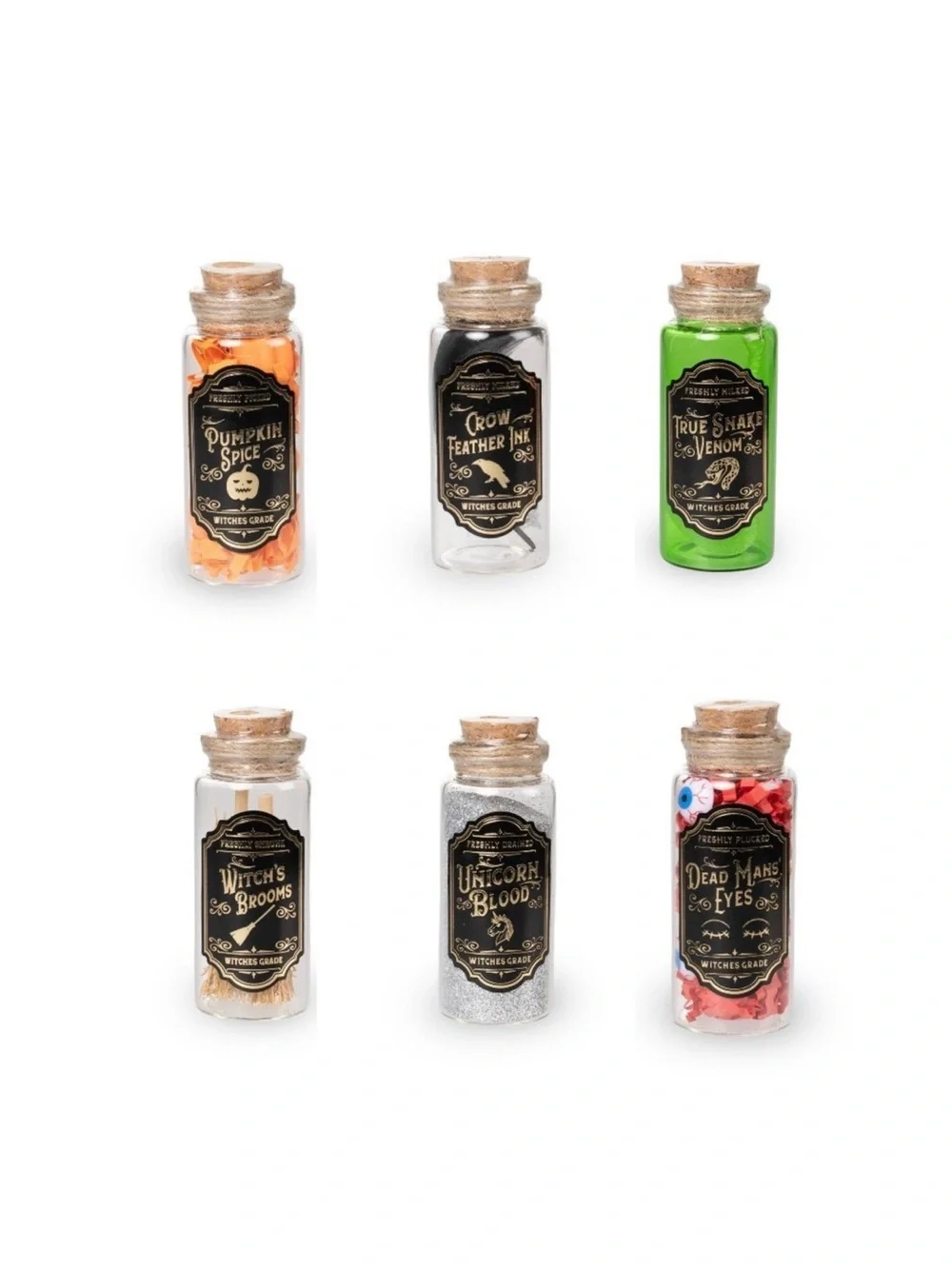 Viral Halloween Mini Jars Set